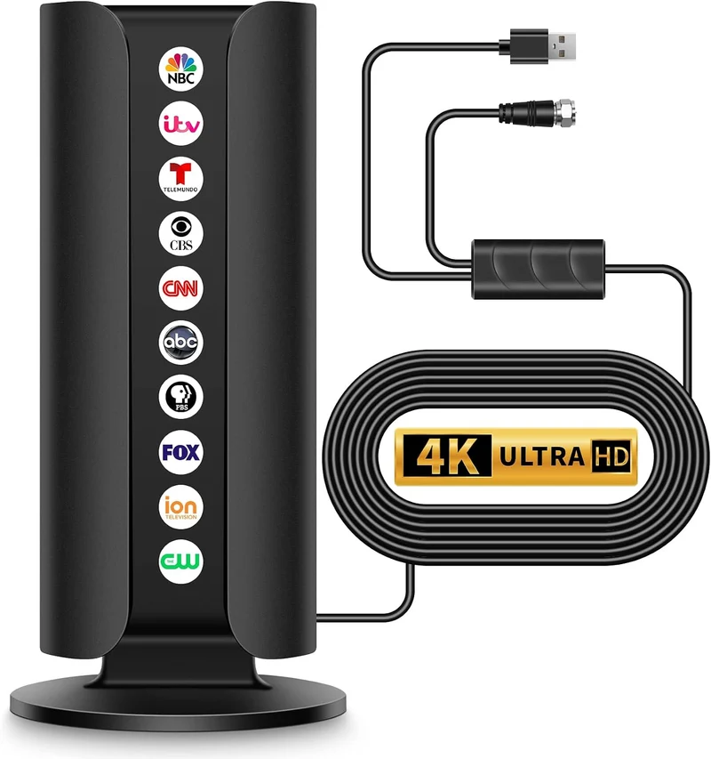 2026 TV Antenna for Smart TV, 5000+ Miles Range Strongest Digital HD TV Antenna