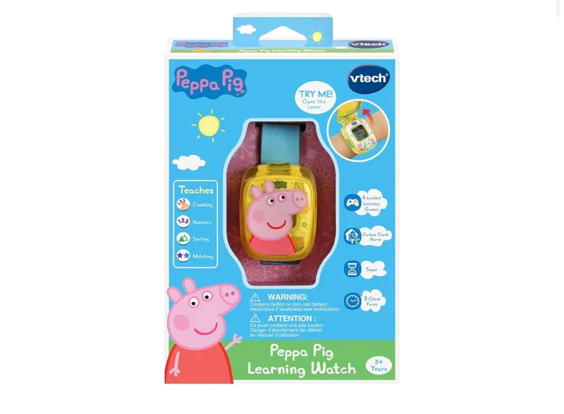 VTech Peppa Pig Learning Watch for kids - Blue