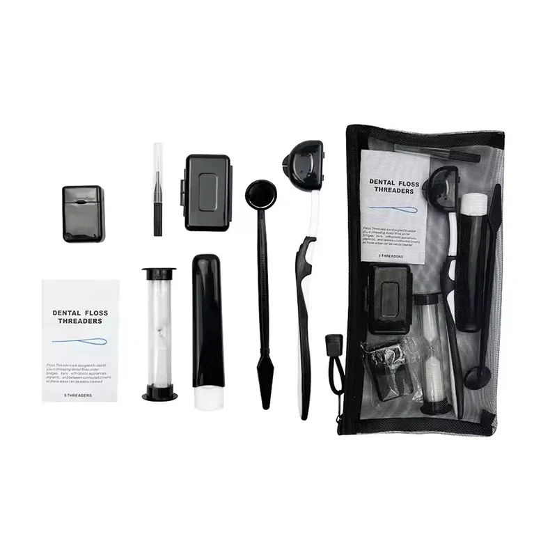 Kit Complet d'Hygiène Buccale 9PCS - Idéal en Voyage