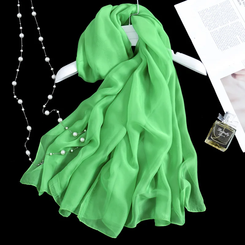 Foulard léger en mousseline de soie - 24 Couleurs