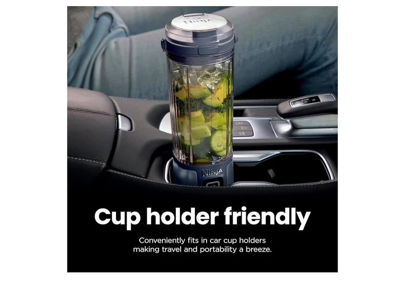 Ninja Blast Portable Blender Cordless 18oz. for Shakes & Smoothies, BPA Free, Leakproof-Lid & Sip Spout, USB-C Rechargeable, Dishwasher Safe - (Blue)