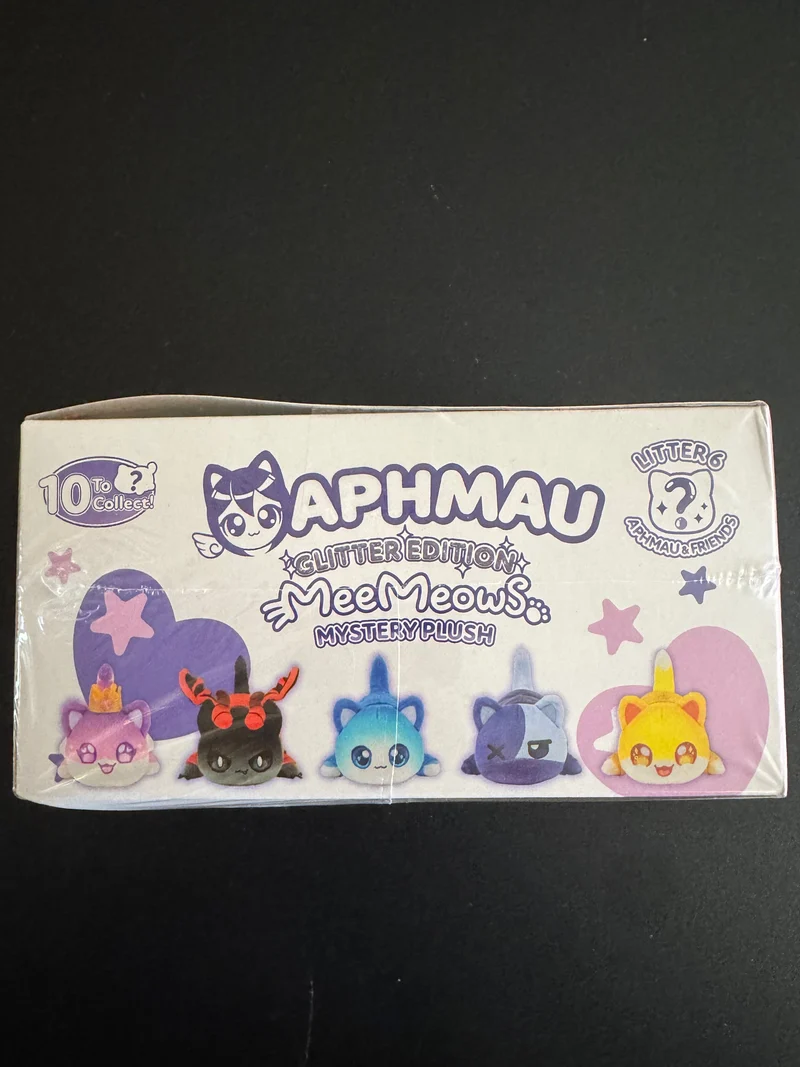 Aphmau MeeMeows Mystery Plush Litter 6 Surprise Blind Box - 1 PLUSH