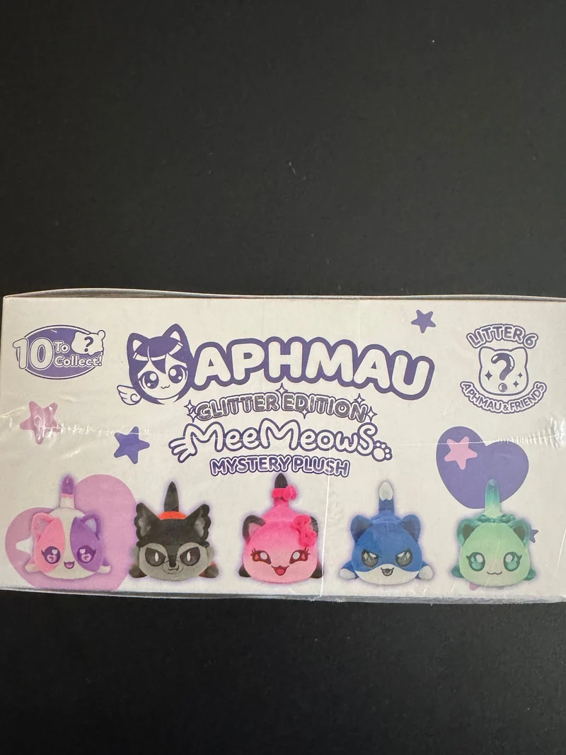 Aphmau MeeMeows Mystery Plush Litter 6 Surprise Blind Box - 1 PLUSH