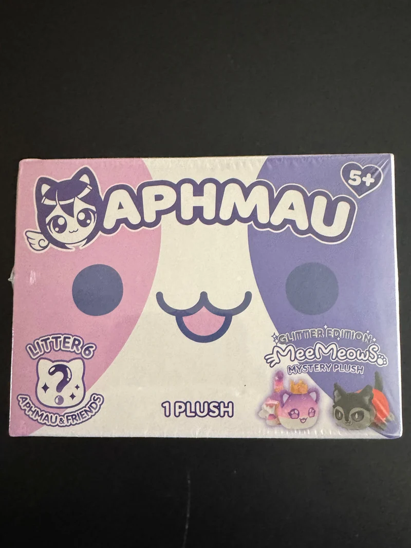 Aphmau MeeMeows Mystery Plush Litter 6 Surprise Blind Box - 1 PLUSH