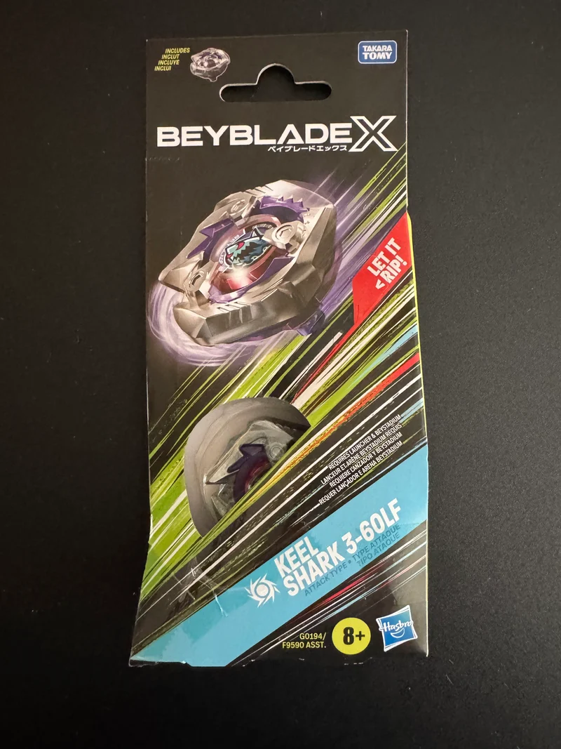Beyblade X Keel Shark 3-60LF Attack Type Starter