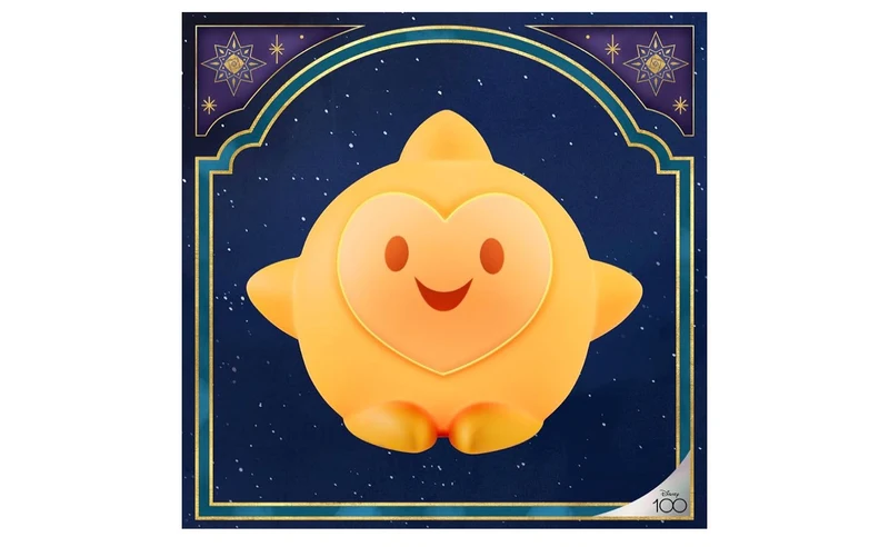 Wish Squishy Night Light for Kids, USB Lamp, Battery Operated, Dimmable