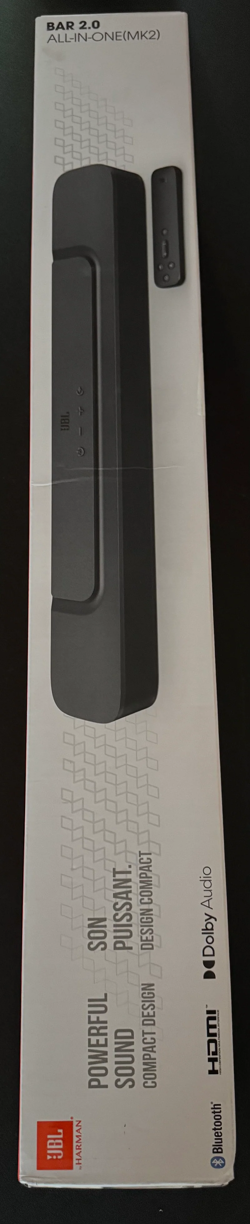 JBL Bar 2.0 All-in-one Compact 2.0 Channel soundbar - Black
