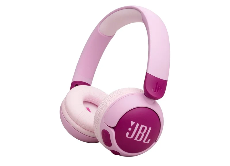 JBL Junior On-Ear Kids Headphones Safe Sound 85dB, Parental Control w/ Customizable Volume Playtime, Easy monitoring, Built-in mic, 50-hour battery life