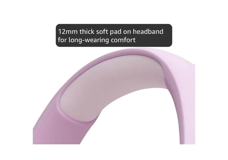 JBL Junior On-Ear Kids Headphones Safe Sound 85dB, Parental Control w/ Customizable Volume Playtime, Easy monitoring, Built-in mic, 50-hour battery life