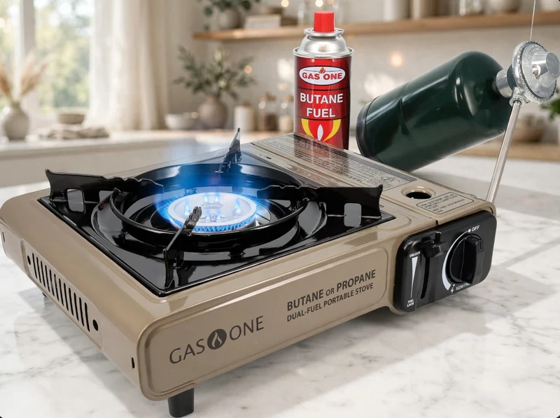 Gas One Propane or Butane Stove Dual Fuel Stove Portable Camping Stove