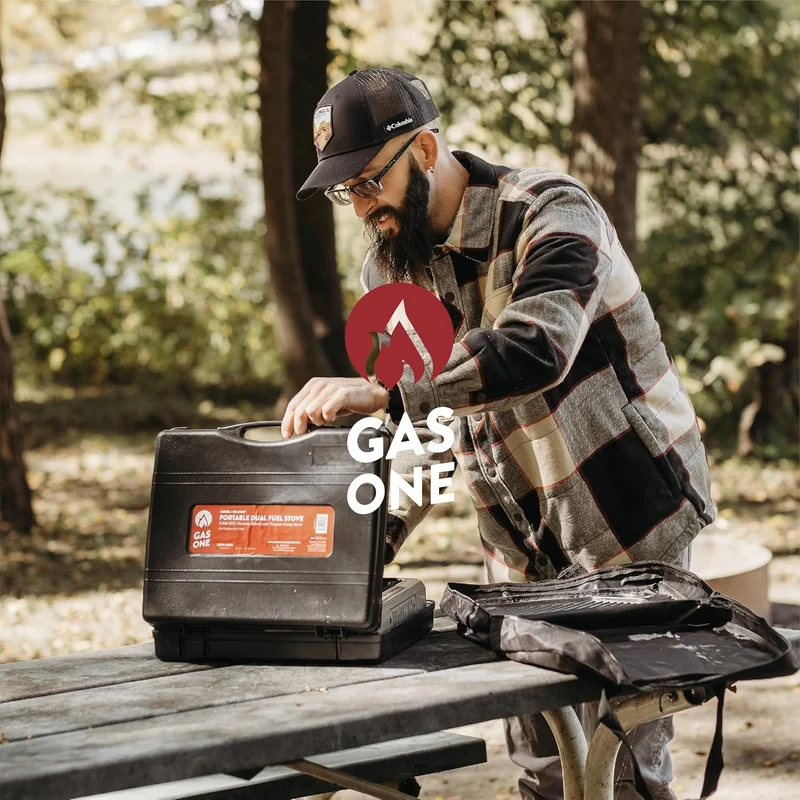 Gas One Propane or Butane Stove Dual Fuel Stove Portable Camping Stove