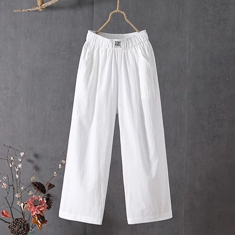 Pantalon ample femme