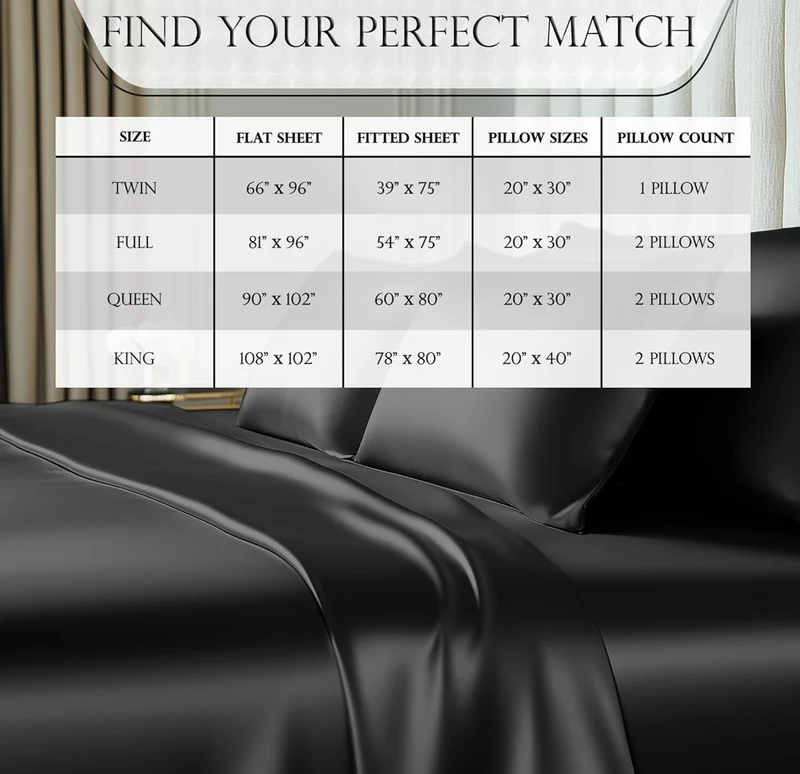 Satin Bed Sheets - 4 PCS Luxury Silky Queen Size Bedding Set - Softer Than Silk, Wrinkle-Free with 15” Deep Pocket Fitted Sheet - (Stone Grey)