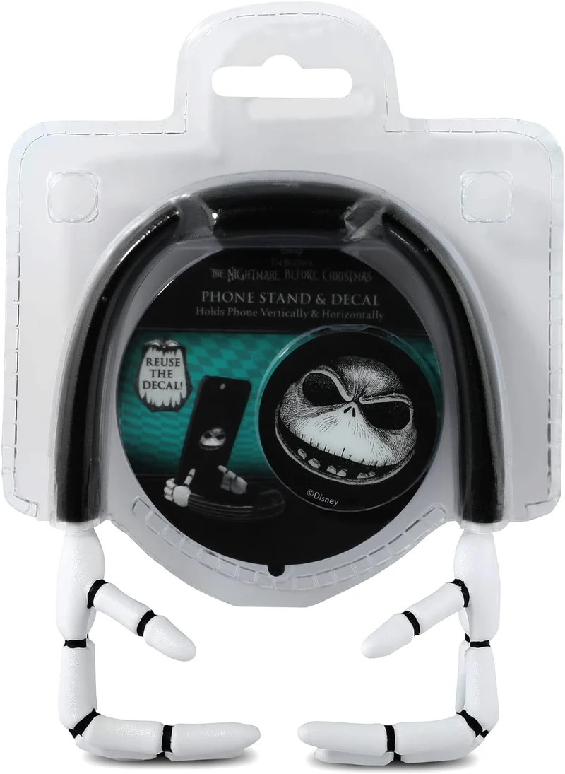 Jack Skellington Hands Phone Stand for Desk- Tim Burton’s The Nightmare Before Christmas Jack and Sally Phone Holder Stand