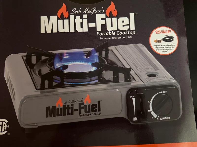Multi-Fuel Camp Stove Propane or Butane Stove the Portable Stove for Camping and more