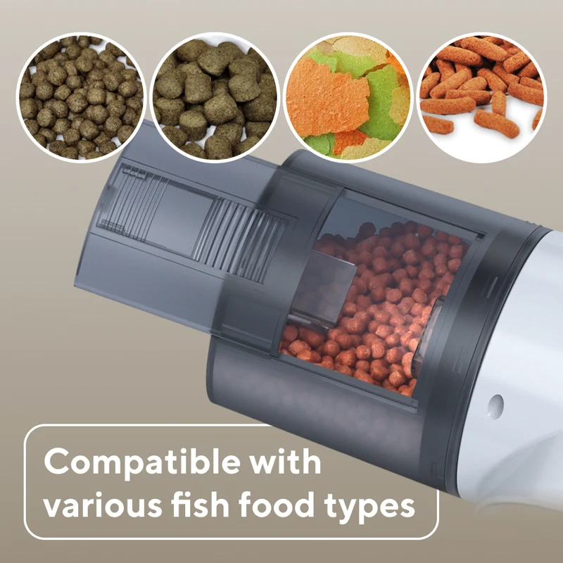 Bubbly Automatic Fish Feeder with Digital Screen