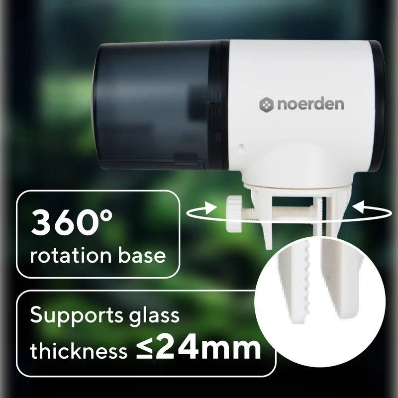 Bubbly Automatic Fish Feeder with Digital Screen