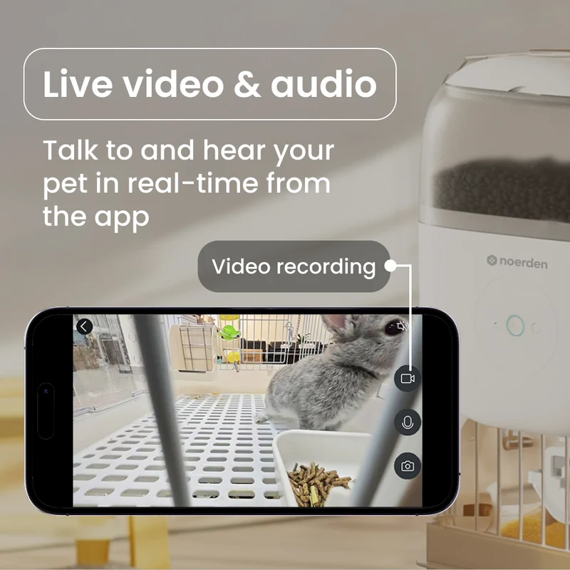 Hoppy Small Animal Camera Feeder