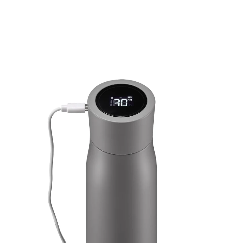 LIZ+ UV Water Bottle - Grey