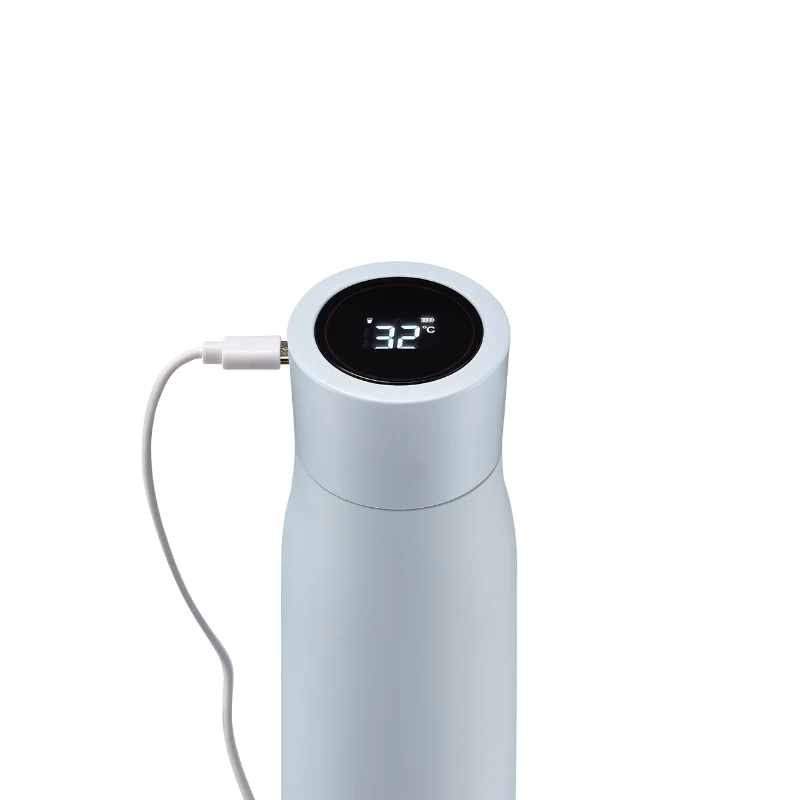 LIZ+ UV Water Bottle - Light Blue