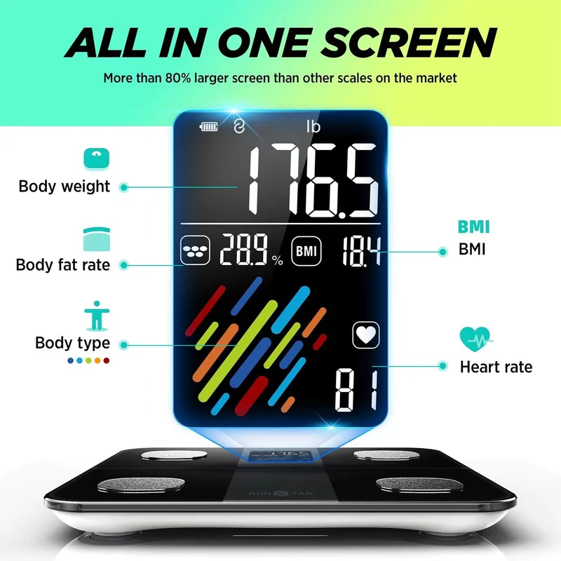 RunStar 4E SmartView Smart Body Scale