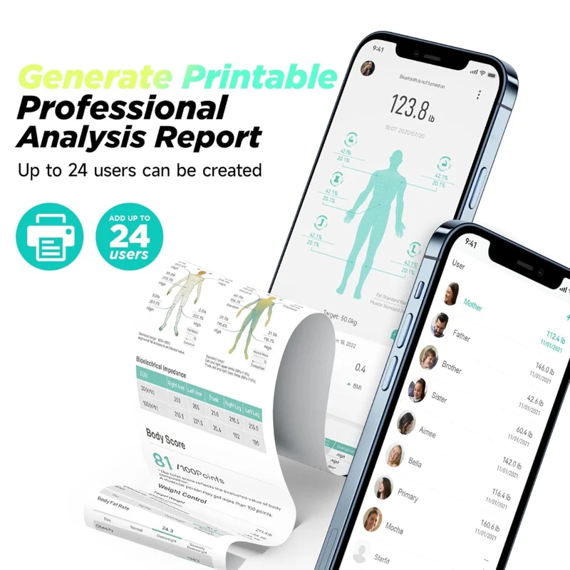 RunStar 8E SmartScan Pro Body Fat Scale