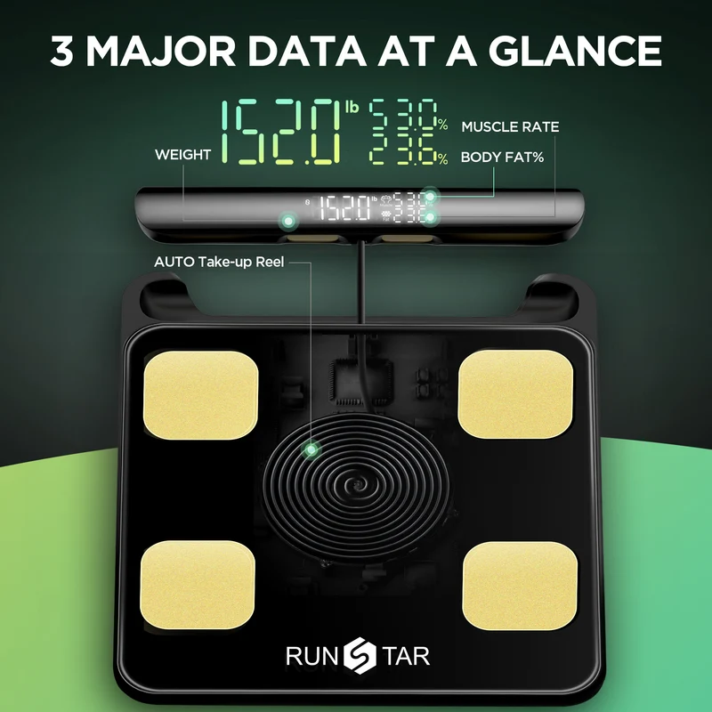 RunStar 8E ScanPro Lite Body Fat Scale