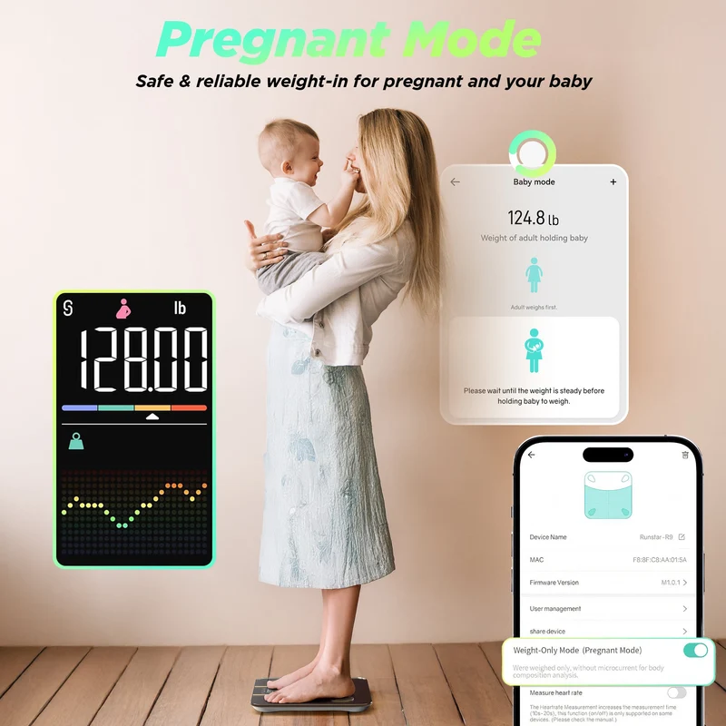 RunStar 4E SmartView Lite Smart Body Scale