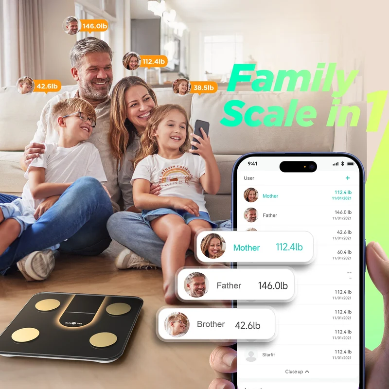 RunStar 4E SmartView Lite Smart Body Scale