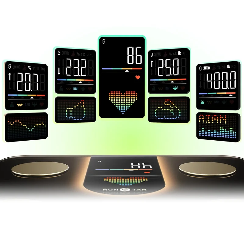 RunStar 4E SmartView Lite Smart Body Scale