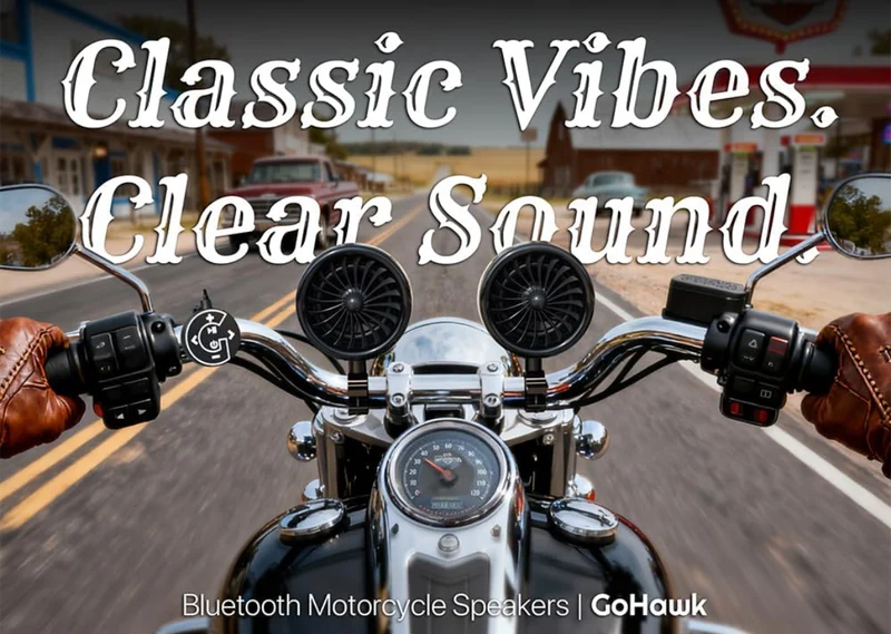 4 Inch Motorcycle Bluetooth Speakers Motorcycle Radio with LED Ring Waterproof 300W Speakers, Built-in Amplifier, USB/AUX,Wired Control, Great for Harley, ATV, scooters 4-Wheeler