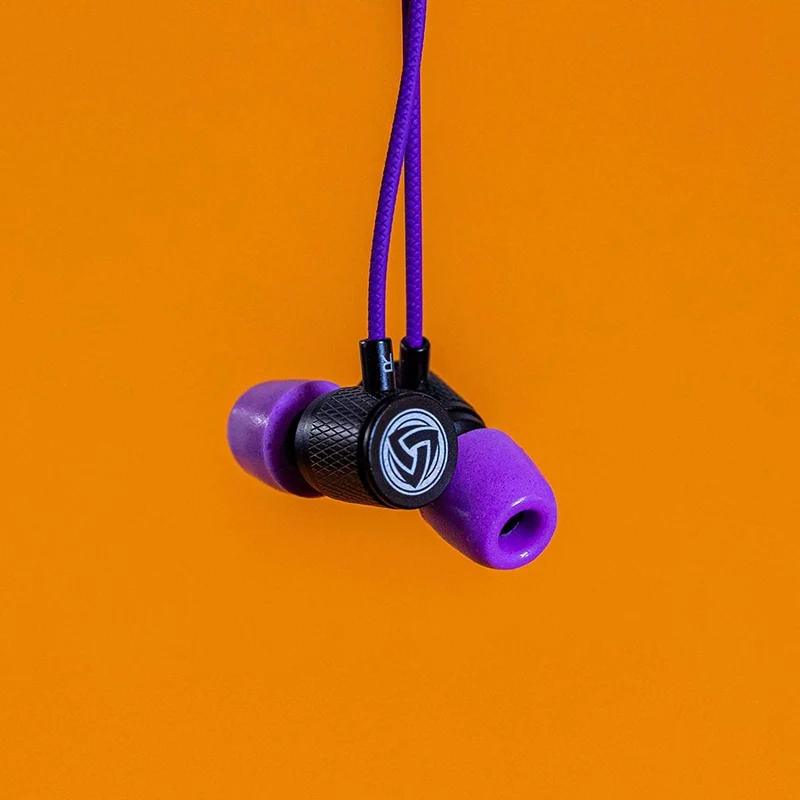 Ultra Wired Earbuds in-Ear Headphones, Earphones with Microphone, Noise Isolating Ear Buds, Memory Foam for iPhone, Samsung, School Students, Kids, Women, Small Ears