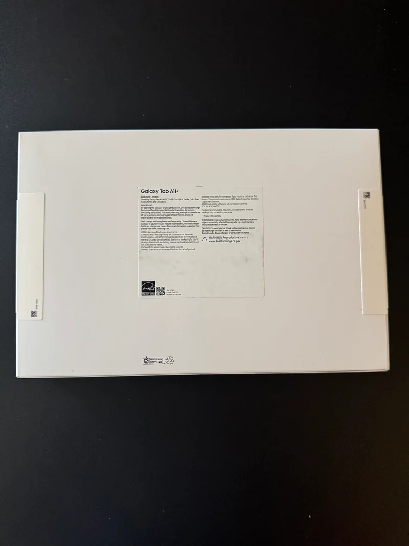 Samsung Galaxy Tab A11+ 6GB RAM, 128GB Storage, Expandable Storage