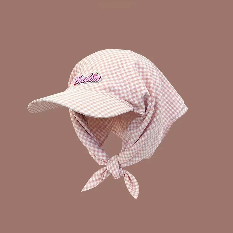 Casquette Pare-Soleil pour Femmes en Tissu Doux