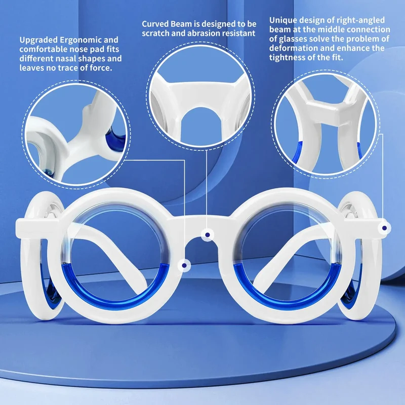 Lunettes Anti-Mal des Transports Sans Lentilles – Design à Liquide pour Adultes et Enfants
