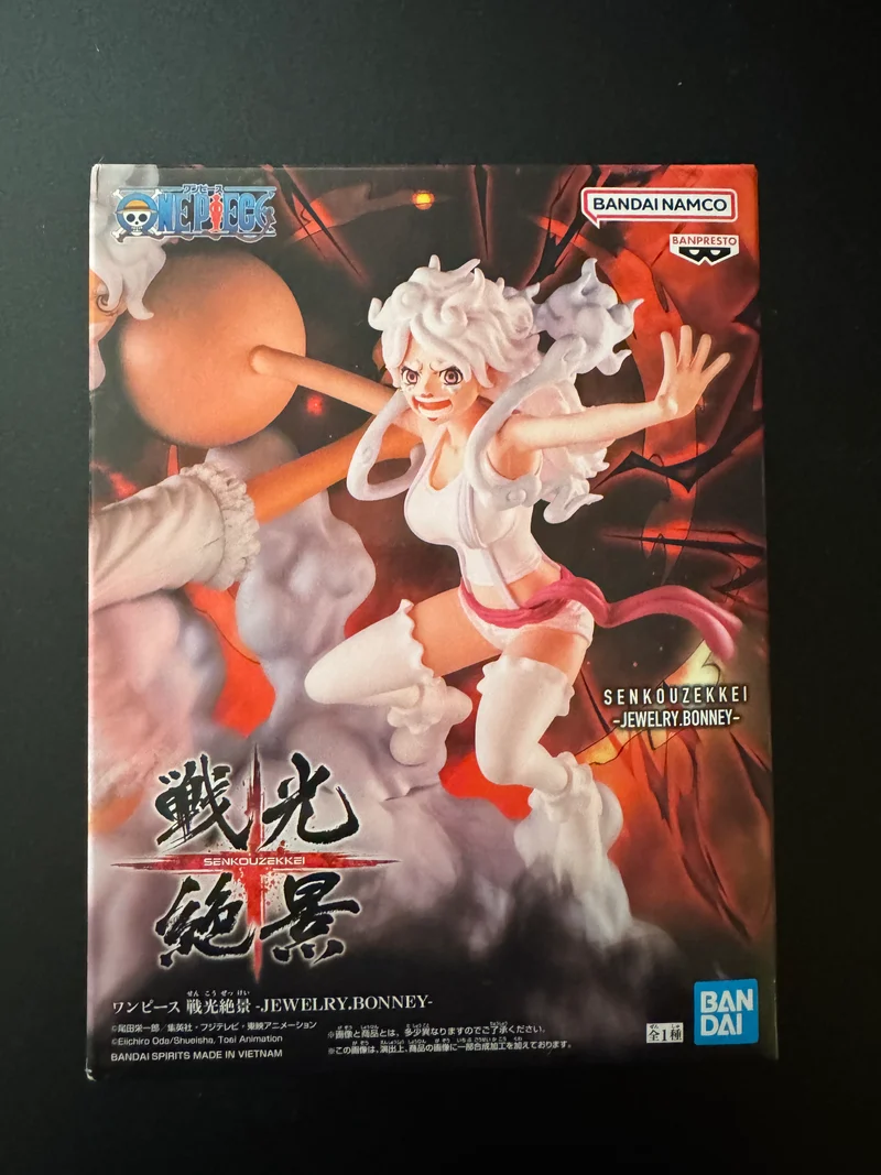 One Piece Jewelry Bonney Figure – Senkouzekkei Gear 5 Nika Form – Banpresto Bandai Namco – Ban Dai Spirits