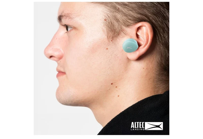 Altec Lansing - Wireless Bluetooth Waterproof Sport Earbuds - (Green)