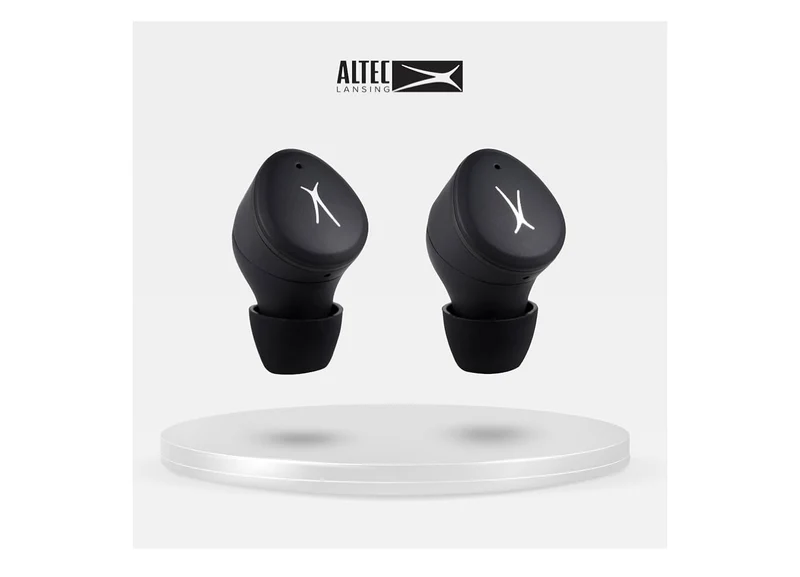 Altec Lansing - Wireless Bluetooth Waterproof Sport Earbuds - (Black)