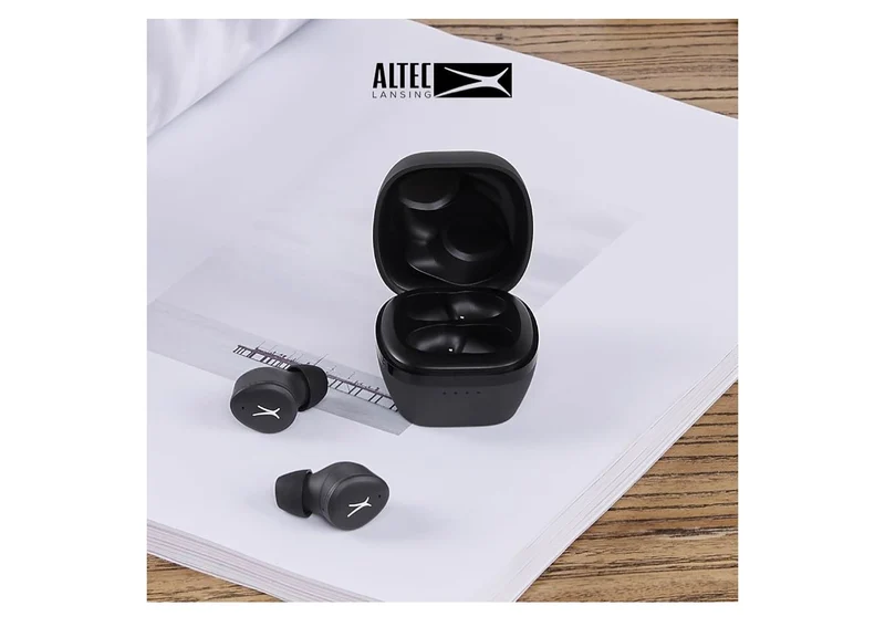 Altec Lansing - Wireless Bluetooth Waterproof Sport Earbuds - (Black)