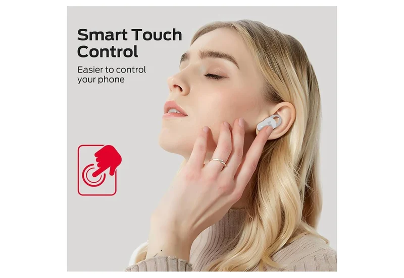 Monster NL210 Wireless Earbuds, Bluetooth 5.4 in-Ear Stereo Built-in Mic for Crystal Clear Call, 32H Playtime, Type-C Charging, Waterproof Sports - (White)
