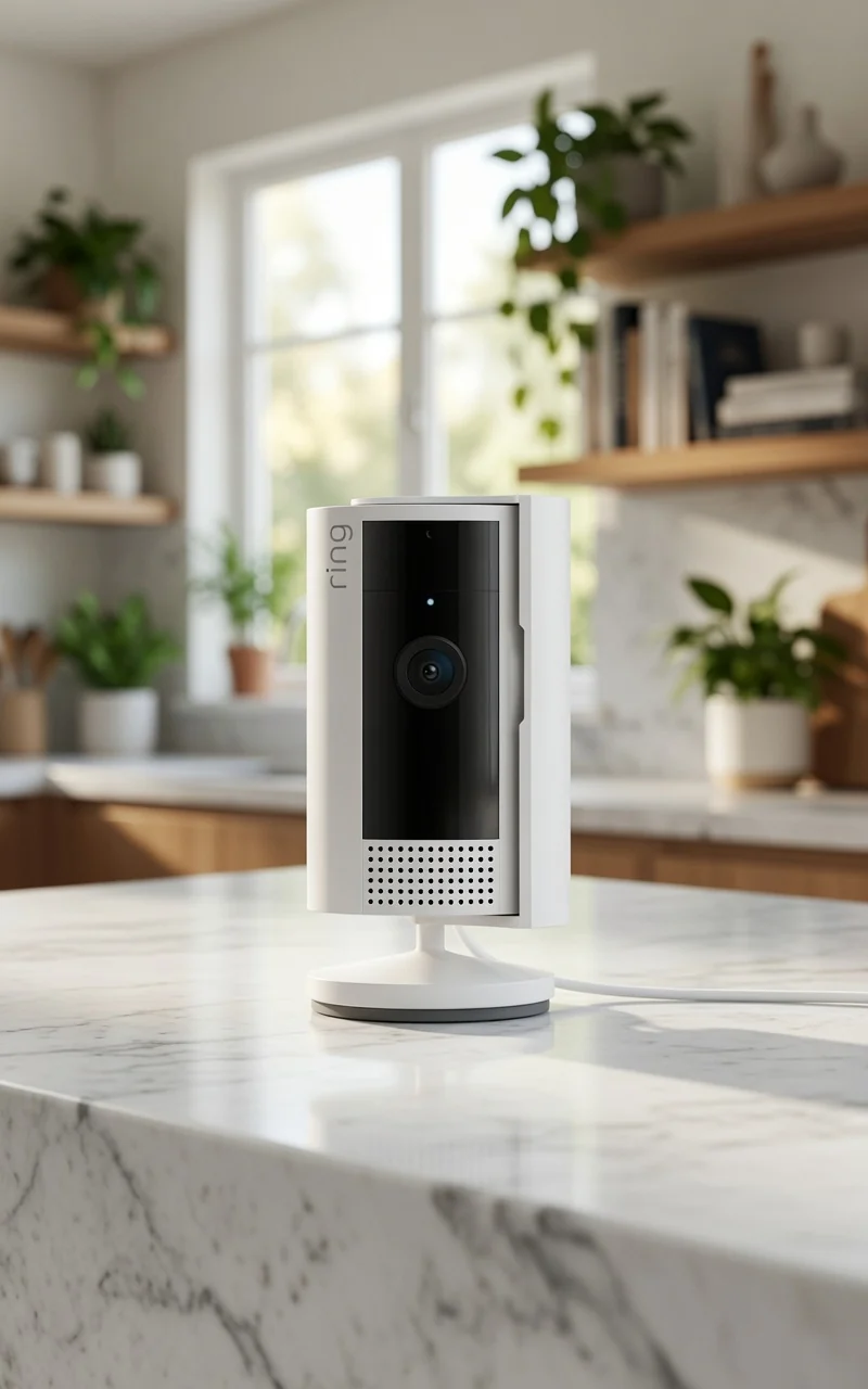 Ring Indoor Cam 2nd Gen 1080p HD Security Camera - (White)