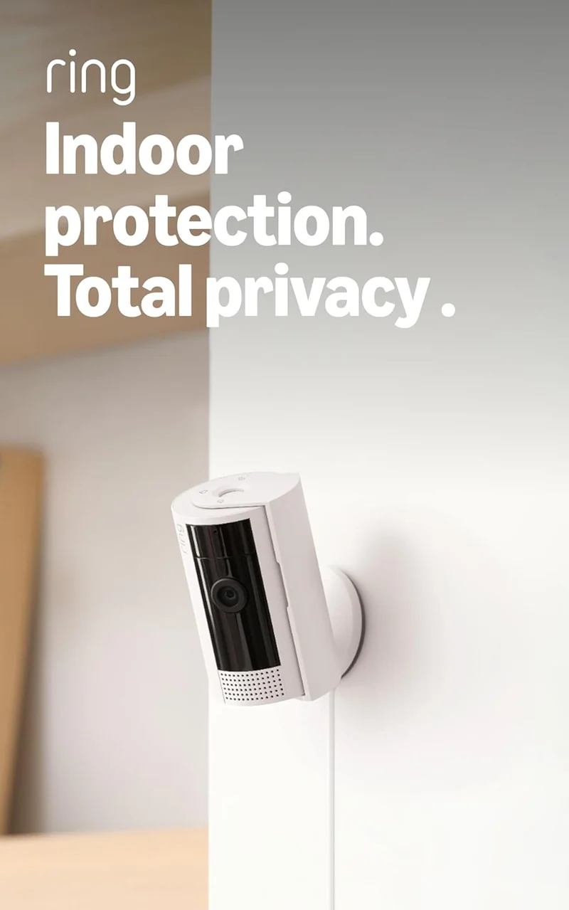 Ring Indoor Cam 2nd Gen 1080p HD Security Camera - (White)