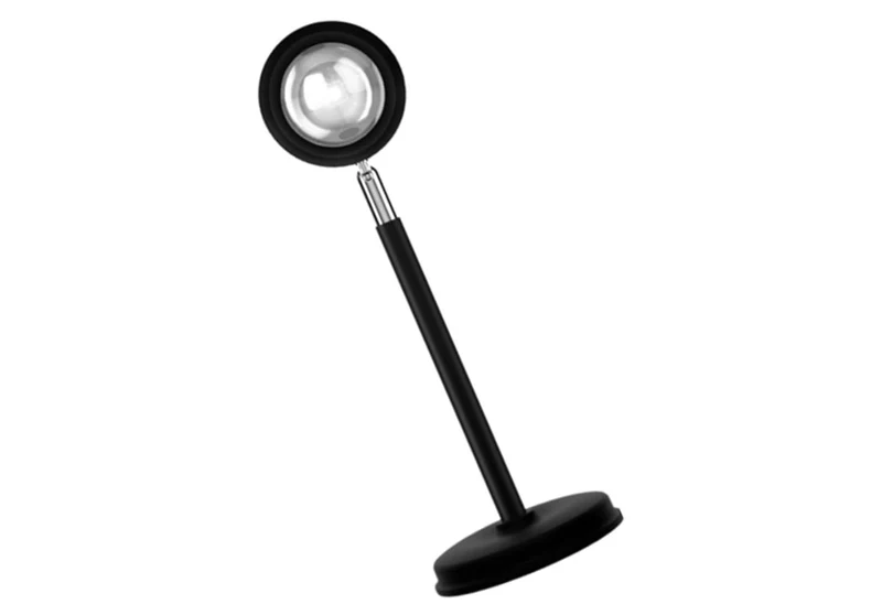 Sunset Lamp Projector,180 Degree Rotation Sun Projection Light Led Night Light Floor Lamp w/ USB Port