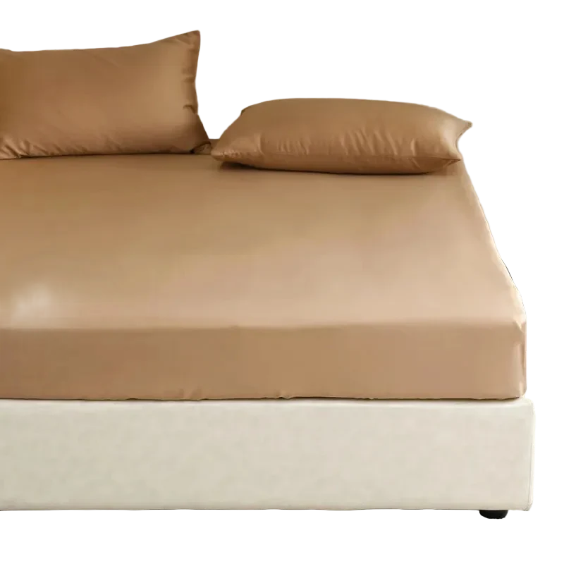 Drap Housse Luxueuse en Soie de Mûrier - 14 Tailles