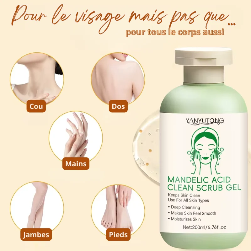 Gommage Peeling pour Visage - Nettoyage en profondeur