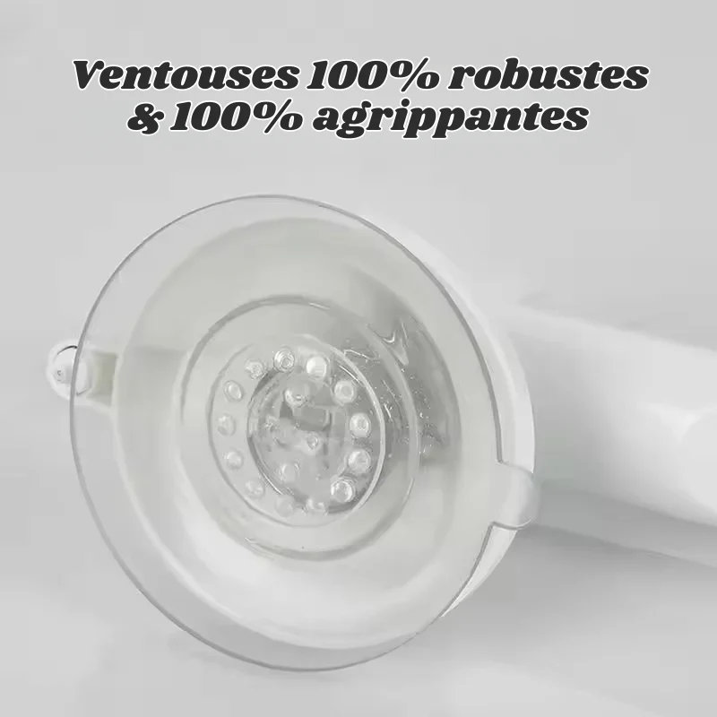 Poignée de Sécurité pour Salle de Bain – Fixation Ventouse