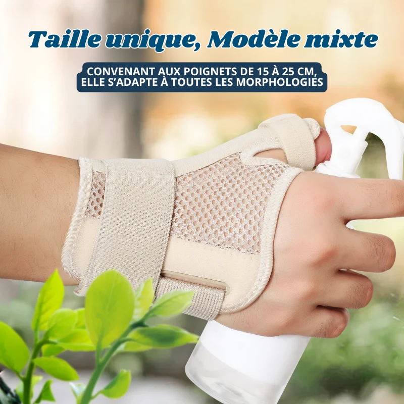 Attelle de Soutien pour Poignet et Pouce - Tendinite, Arthrite, Canal Carpien...