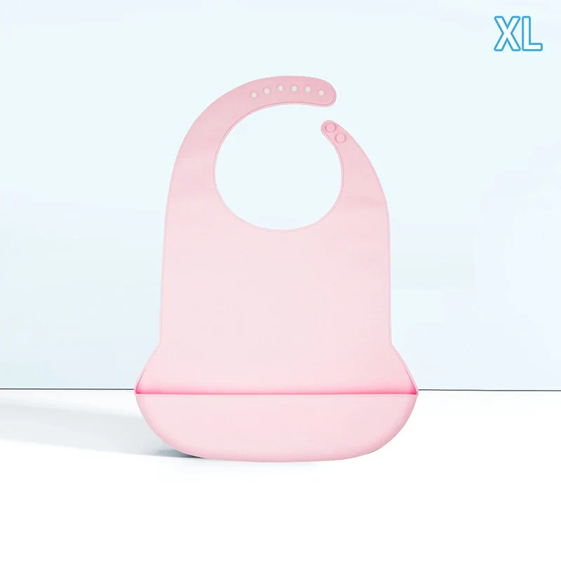 Bavoir Repas Adulte en Silicone – Imperméable & Profond