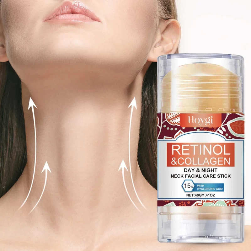 Crème pour le Cou Rétinol & Collagène - Raffermit, Hydrate & Lifte