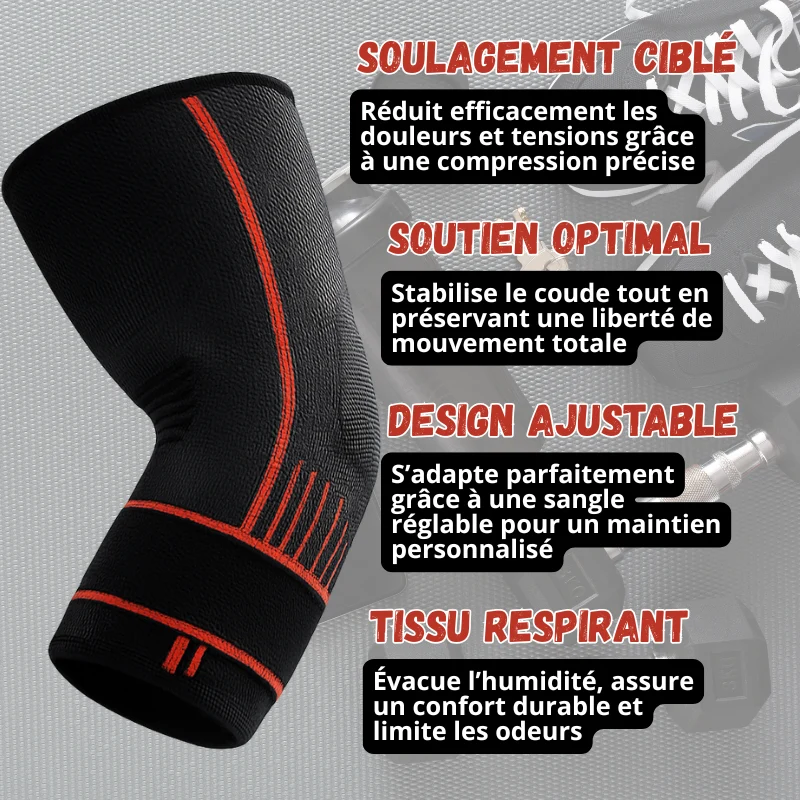 Attelle de Coude de Soutien & Maintien Articulaire